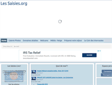 Tablet Screenshot of lessaisies.org